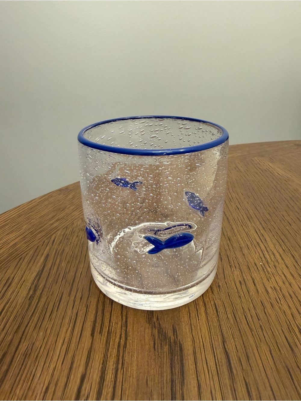 🐟Blue fish Icon-inspired Glass! 🐟